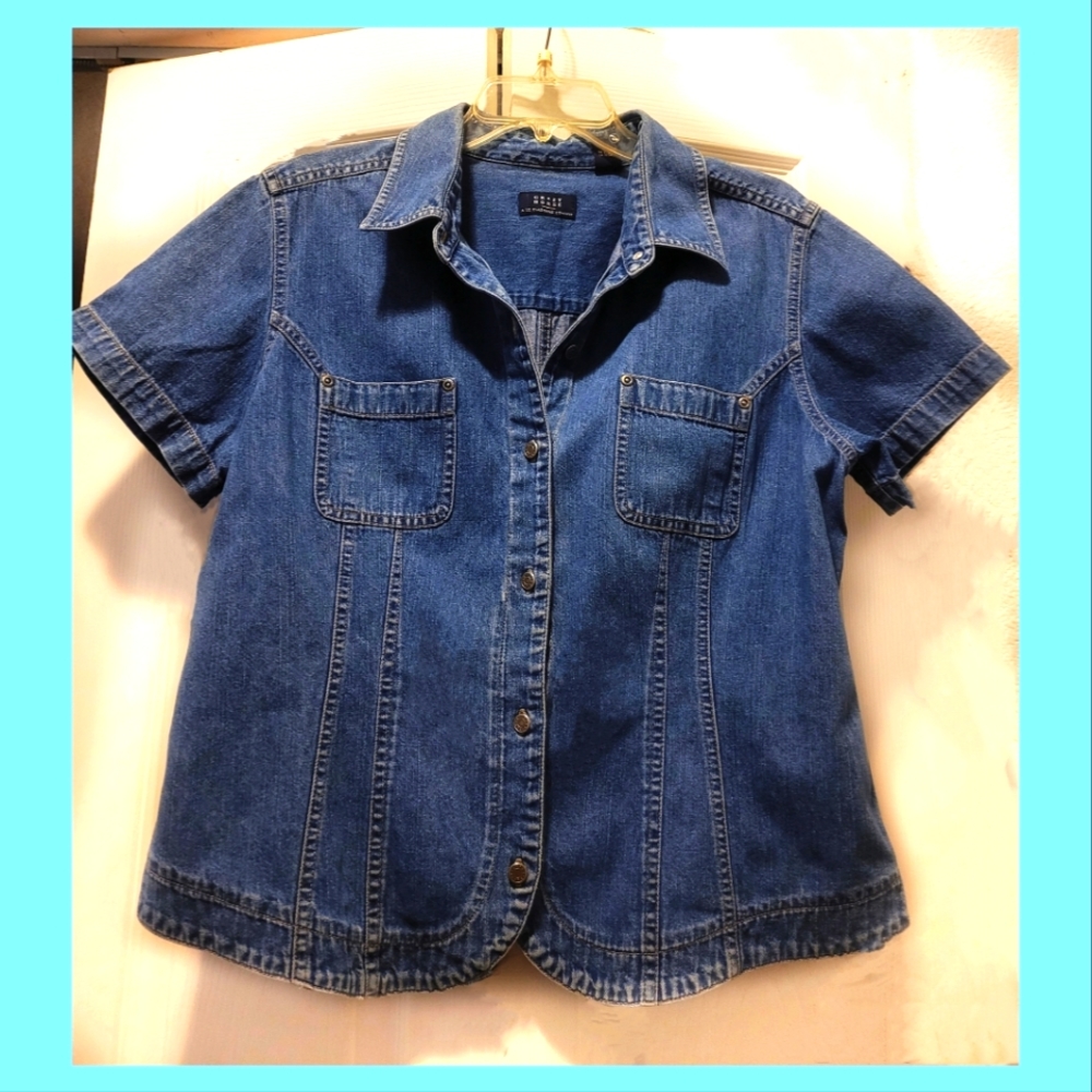 Crazy horse demin jacket XL